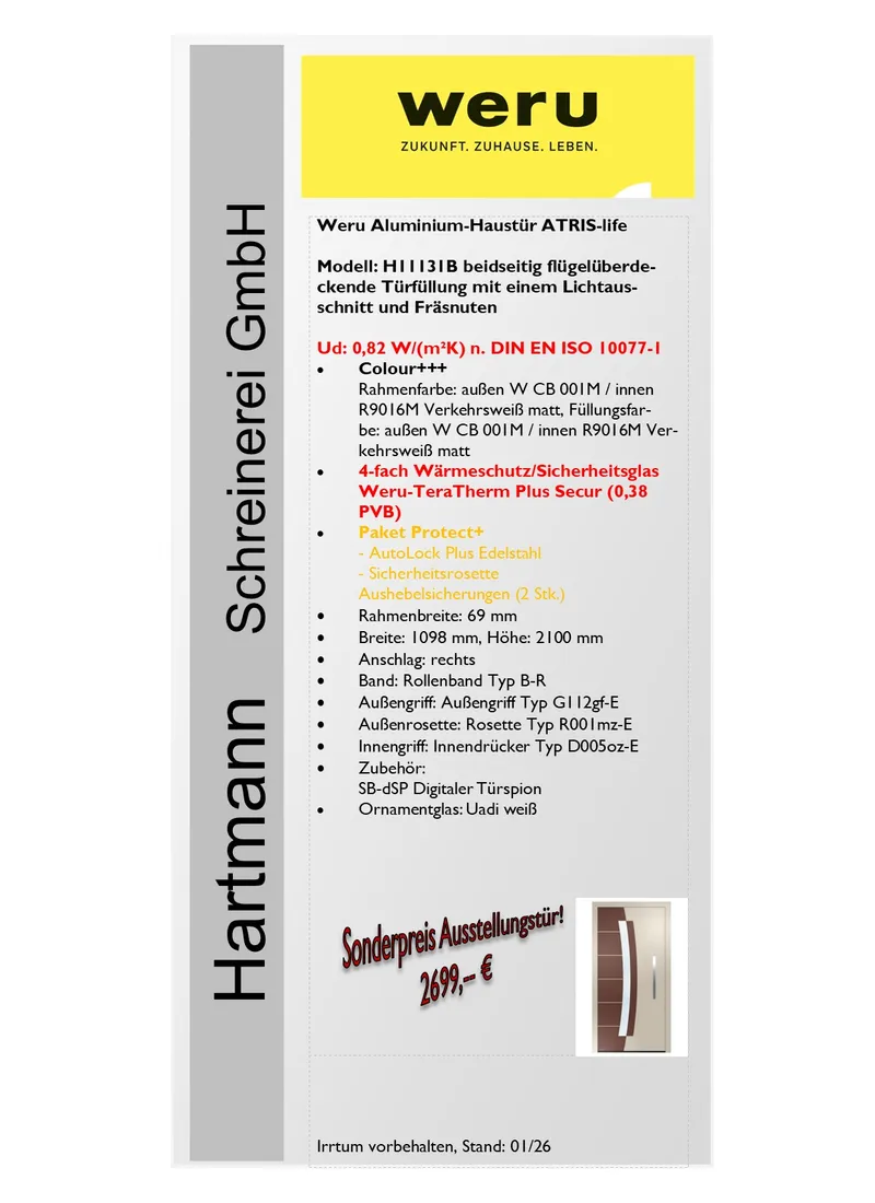 Datenblatt WERU ATRIS-life H11131B