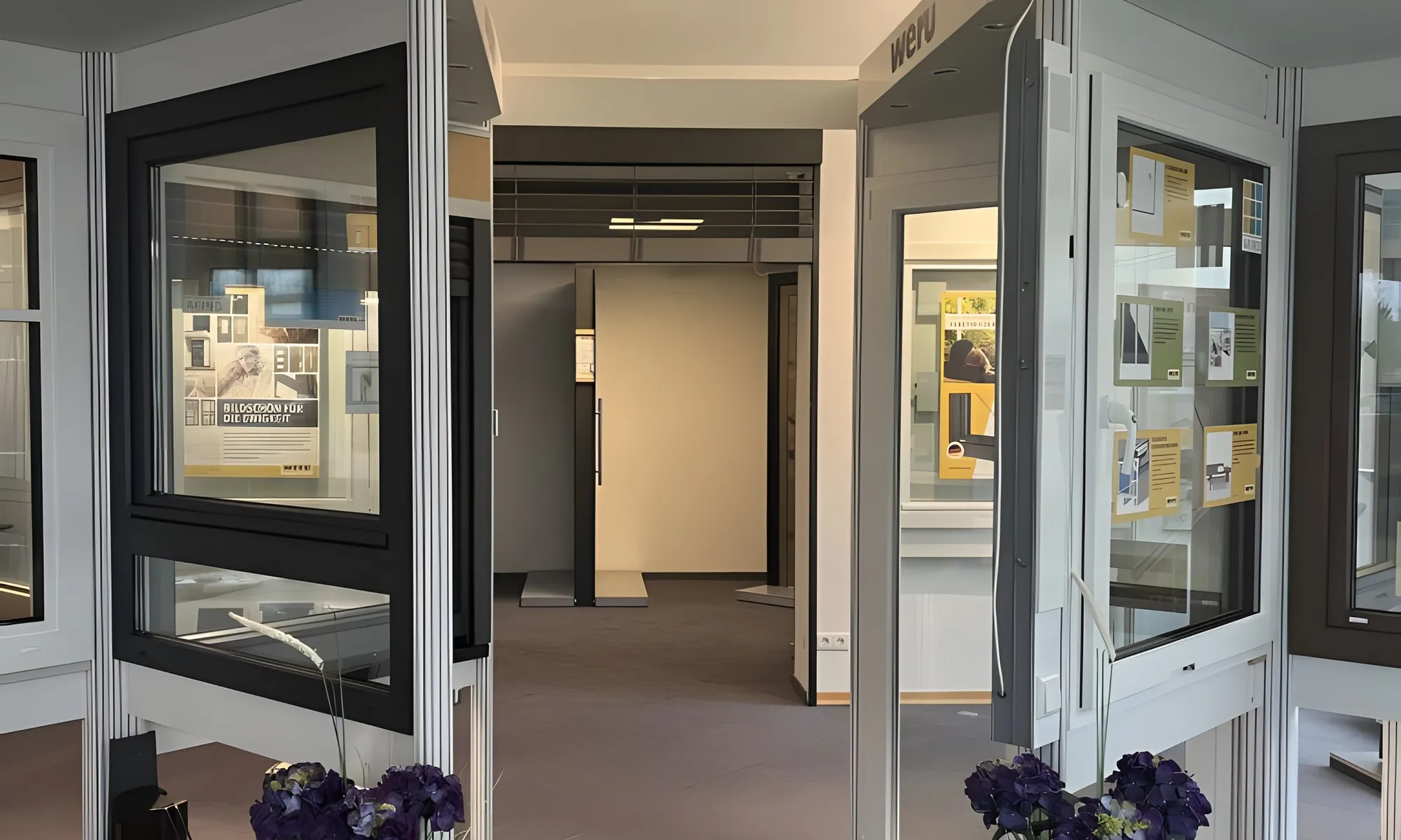Blick in die Ausstellung der Schreinerei Hartmann in Kassel