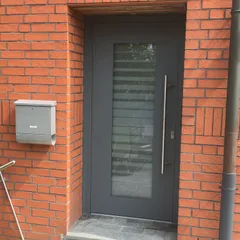 WERU Atris Haustür in Anthrazitgrau