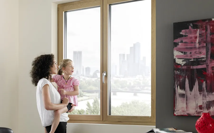 Unilux Meisterfenster in Holz und Holz-Alu